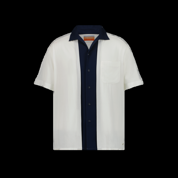 rivieras Chemise Fluide Bicolore à Col Requin Chemise Fluide Bicolore à Col Requin