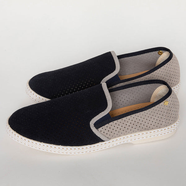 Rivieras Classic Daim Match Gris Marine Classic Daim Match Gris Marine