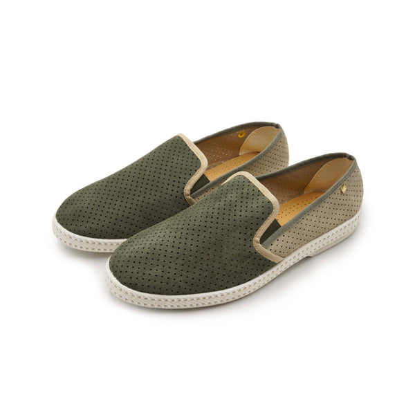 Rivieras Classic Daim Match Kaki Beige Classic Daim Match Kaki Beige