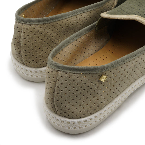Rivieras Classic Daim Match Kaki Beige Classic Daim Match Kaki Beige