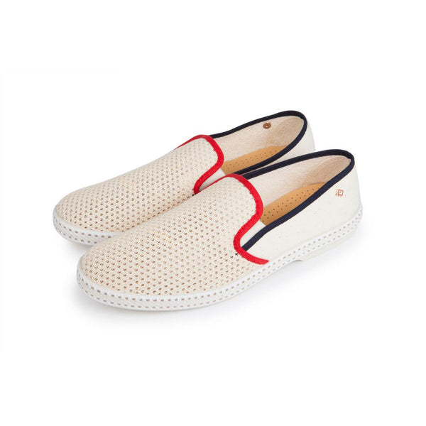 Rivieras Classique Match Beige Rouge Classique Match Beige Rouge