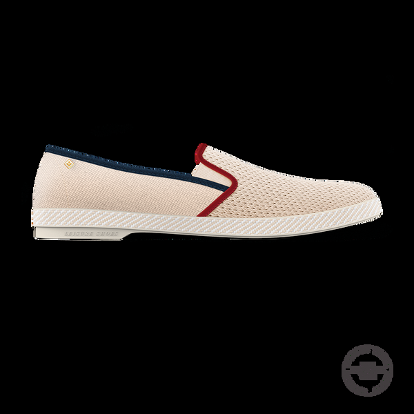 rivieras Classique Match Beige Rouge Classique Match Beige Rouge