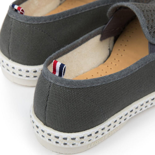 Rivieras Classique Toile & Maille Anthracite Enfant Classique Toile & Maille Anthracite Enfant