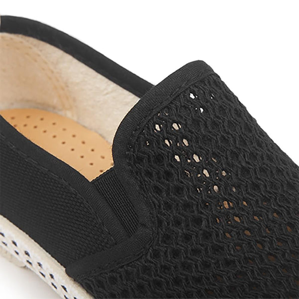 Rivieras Classique Toile & Mesh Noir Enfant Classique Toile & Mesh Noir Enfant