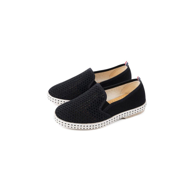 Rivieras Classique Toile & Mesh Noir Enfant Classique Toile & Mesh Noir Enfant