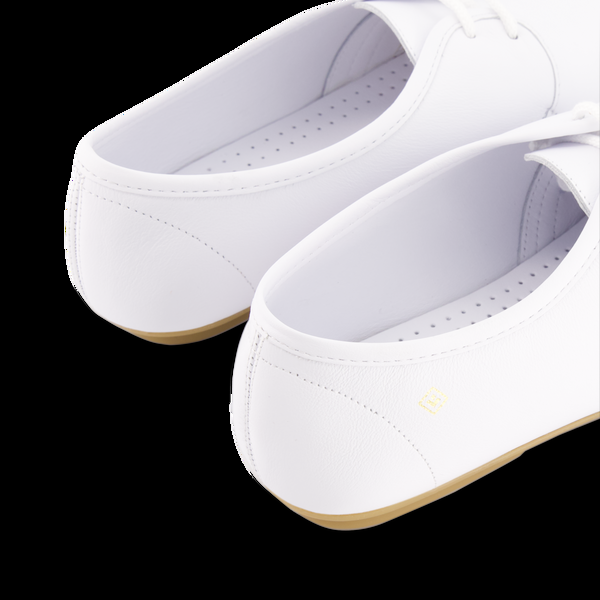 Rivieras Jazz Lacets Cuir Blanc Jazz Lacets Cuir Blanc