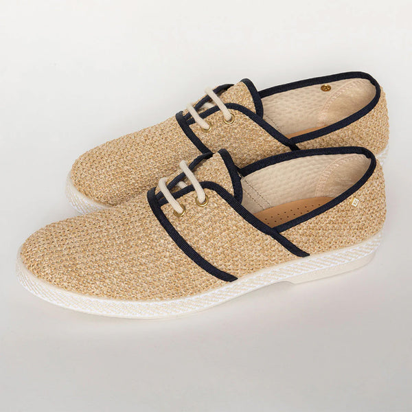 Rivieras Lacets Nudude Beige Marine Lacets Nudude Beige Marine