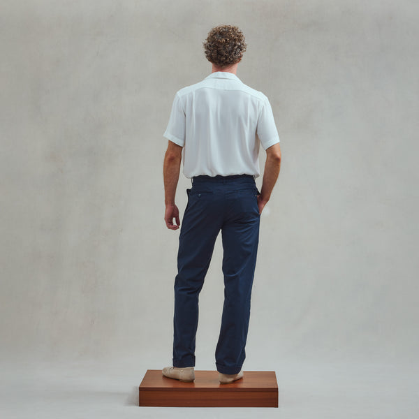 Rivieras Pantalon à Plis Marine Pantalon à Plis Marine