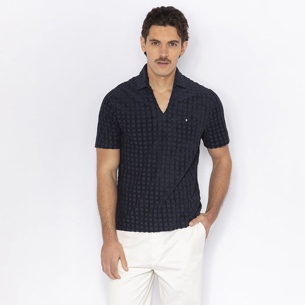 Rivieras Polo En Jacquard Éponge Polo En Jacquard Éponge