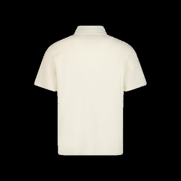 Rivieras Polo Éponge à Bouton Ecru Polo Éponge à Bouton Ecru