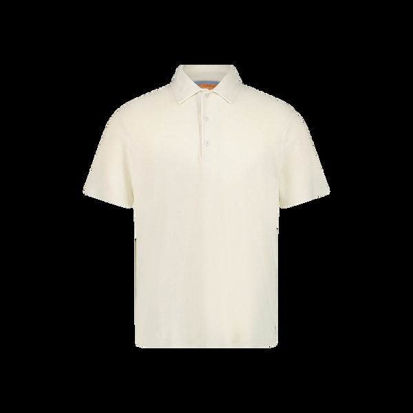 rivieras Polo Éponge à Bouton Ecru Polo Éponge à Bouton Ecru rivieras Polo Éponge à Bouton Ecru Polo Éponge à Bouton Ecru