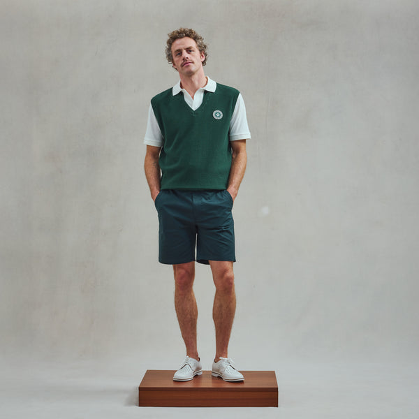 Rivieras Pull Sans Manches Vert Pull Sans Manches Vert