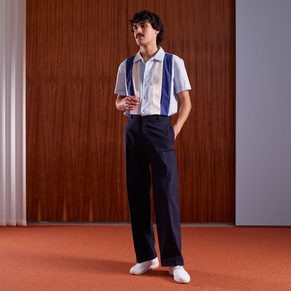 Rivieras Chemise Bowling Ciel Chemise Bowling Ciel