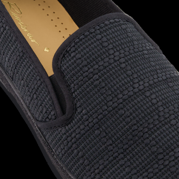 Rivieras Classic Raphia Noir Classic Raphia Noir