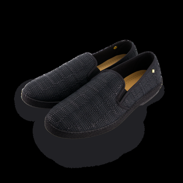 Rivieras Classic Raphia Noir Classic Raphia Noir