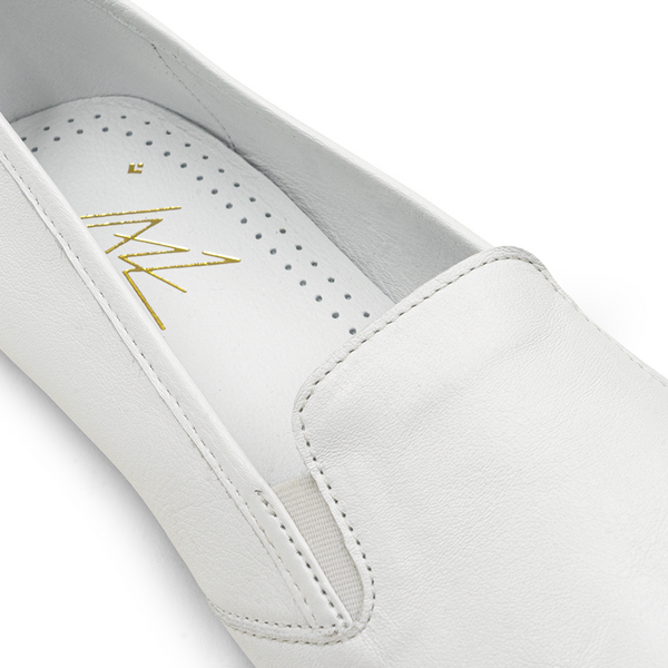 Rivieras Jazz Cuir Blanc Jazz Cuir Blanc