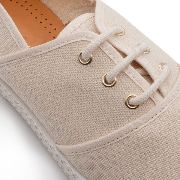 Rivieras Lacets Toile Beige Lacets Toile Beige