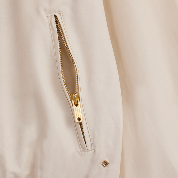 Rivieras Veste Zippée Ecru Veste Zippée Ecru