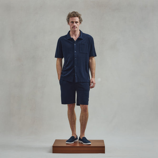 Rivieras Short En Éponge Marine Short En Éponge Marine