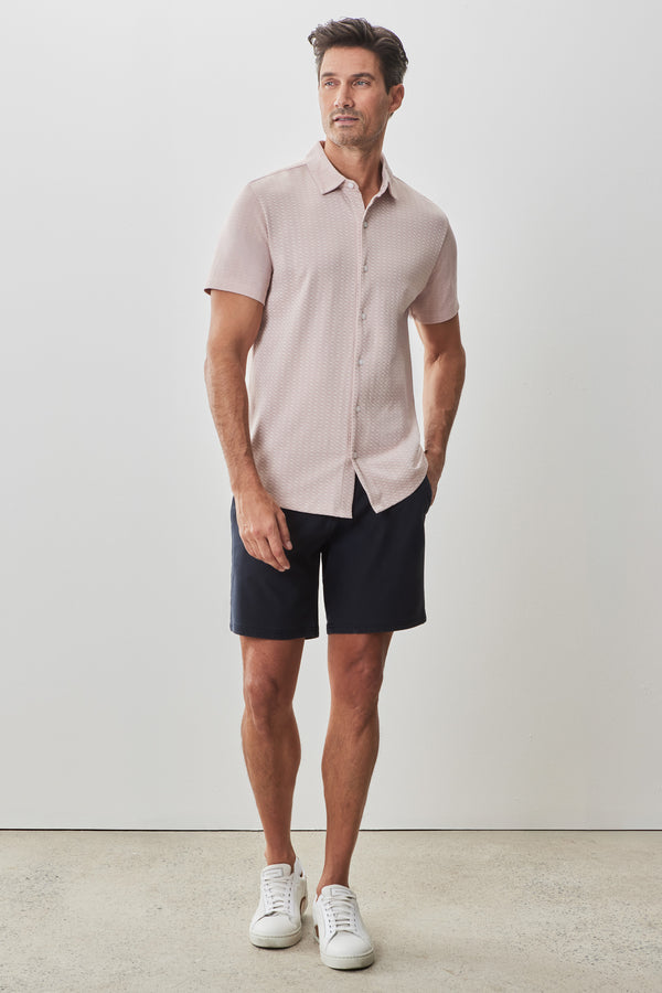 Robert Barakett Chemise En Tricot à Manches Courtes Booker