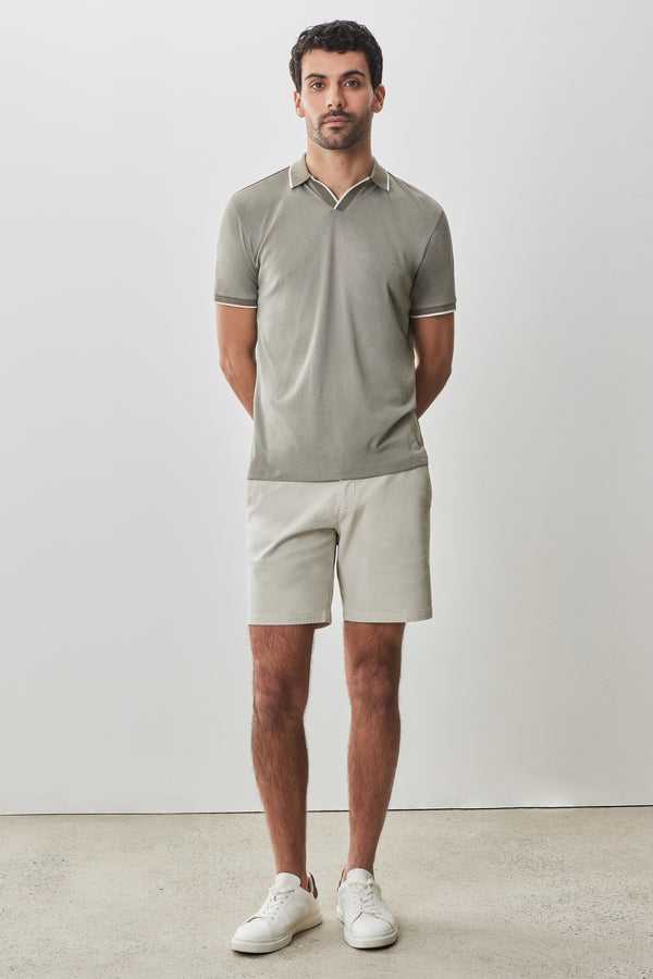 Robert Barakett Polo à Col Ouvert Et Manches Courtes Northpark