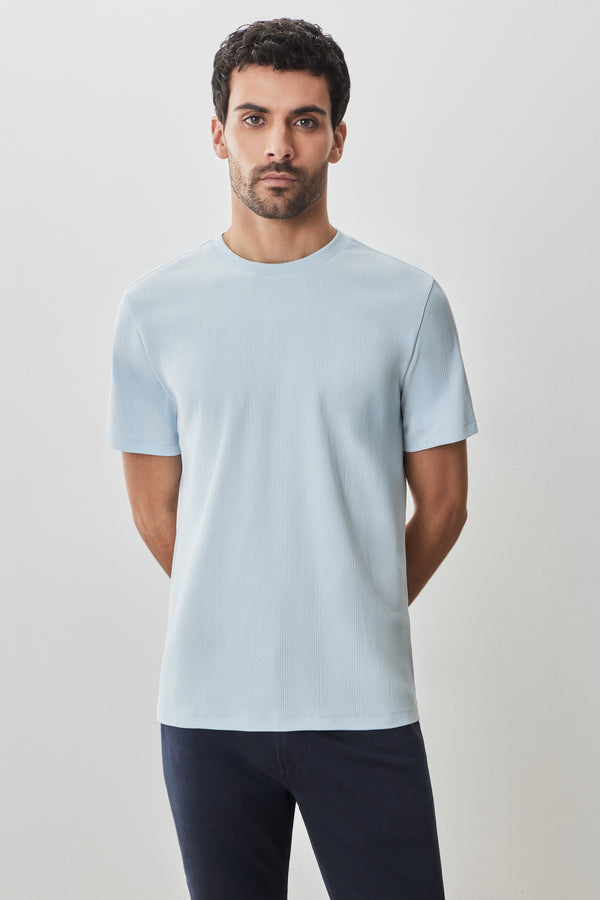 robert barakett Le t-shirt texturé Barakett