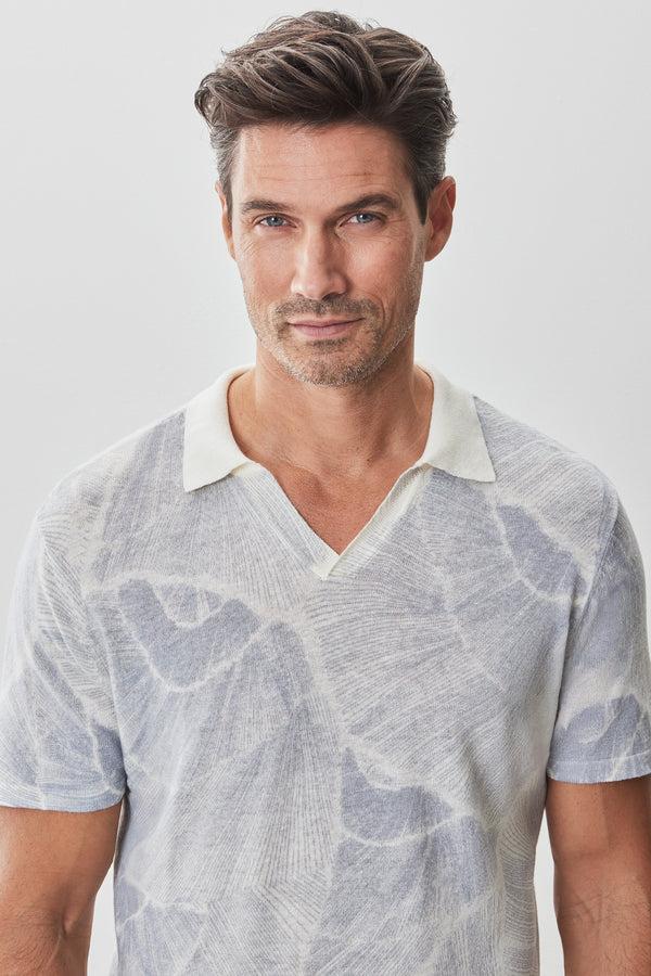 Robert Barakett Polo Imprimé à Col Ouvert Asher