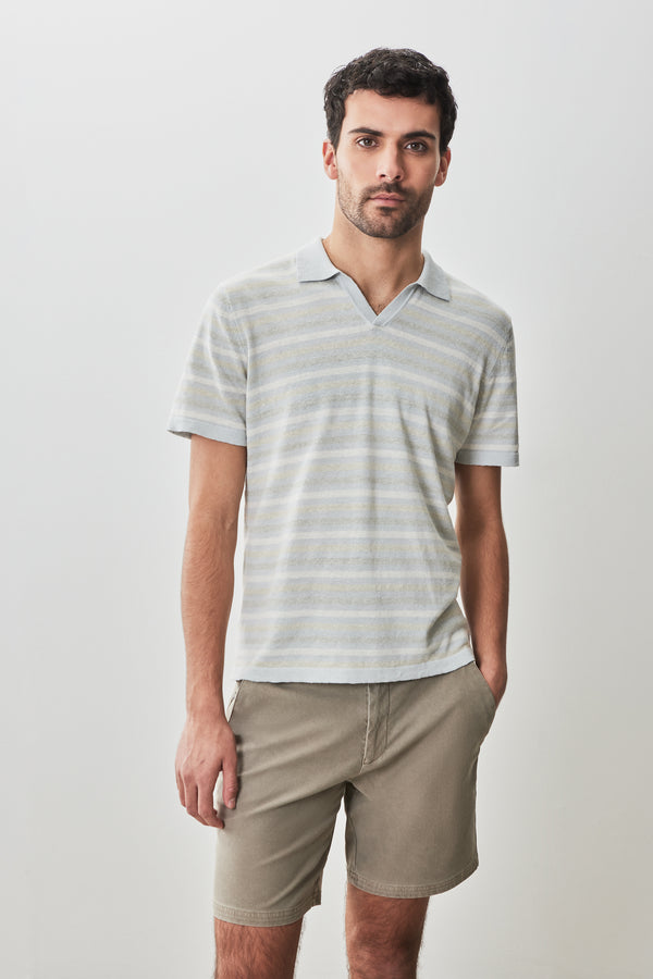 robert barakett Polo pull à col ouvert Lesko