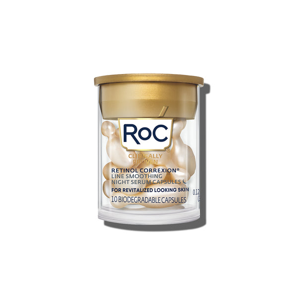 roc RETINOL CORREXION® Line Smoothing Night Serum Capsules Mini