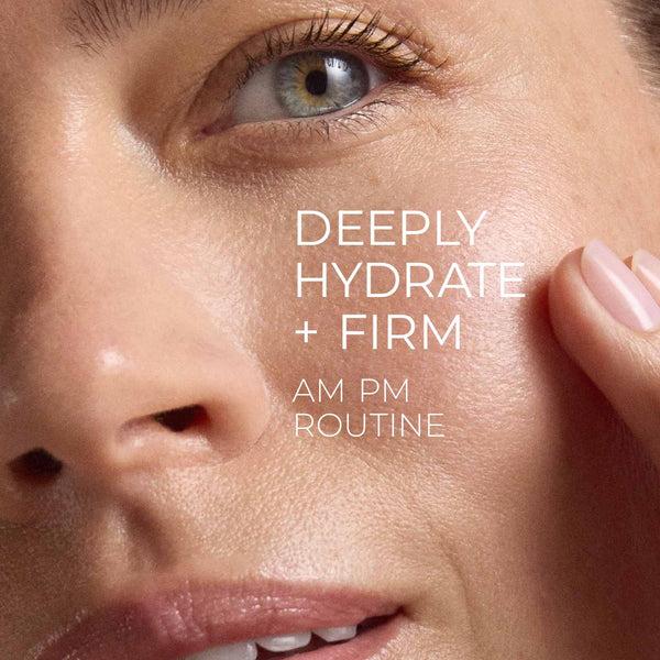 Roc Hydrate + Firm AM & PM Routine