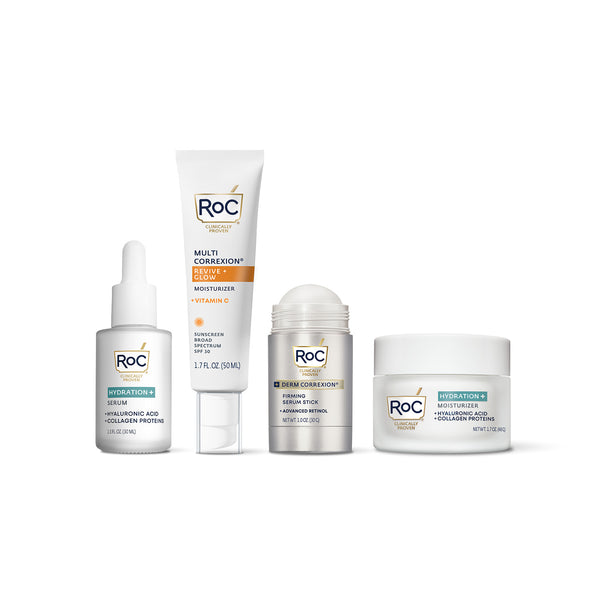 roc Hydrate + Firm AM & PM Routine