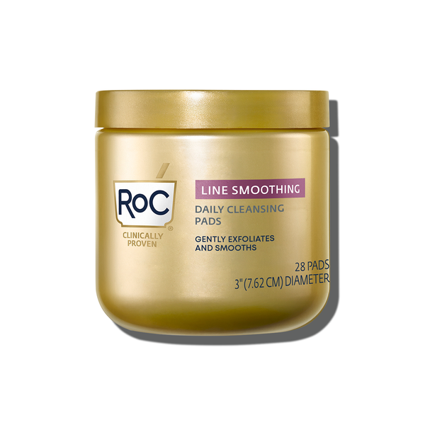 roc LINE SMOOTHING Daily Cleansing Pads