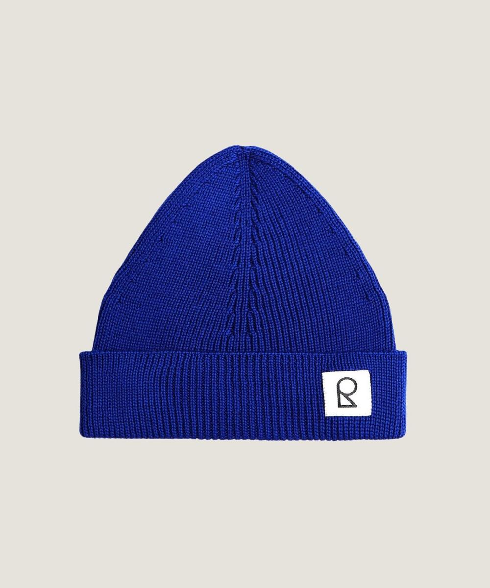 rodier Bonnet en laine mérinos unisexe OEKO-TEX® bleu outremer