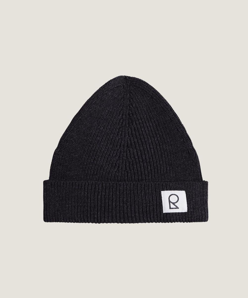 rodier Bonnet en laine mérinos unisexe OEKO-TEX® gris