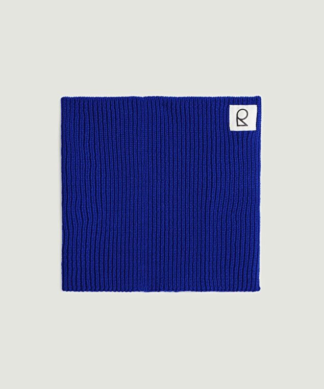 Rodier Col En Laine Mérinos OEKO-TEX® Bleu Outremer