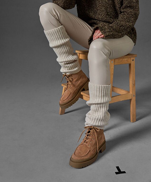 Rodier Guêtres En Laine Mérinos OEKO-TEX® Blanc écru