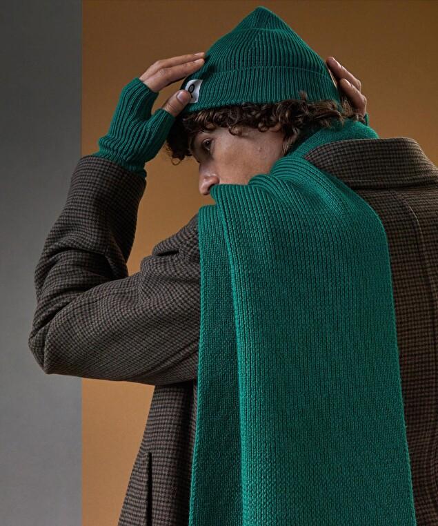 Rodier Mitaines En Laine Mérinos OEKO-TEX® Vert Bouteille