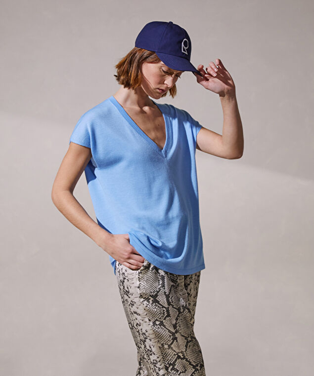 Rodier Pull Oversize Sans Manches En Cachemire Pull Oversize Sans Manches En Cachemire