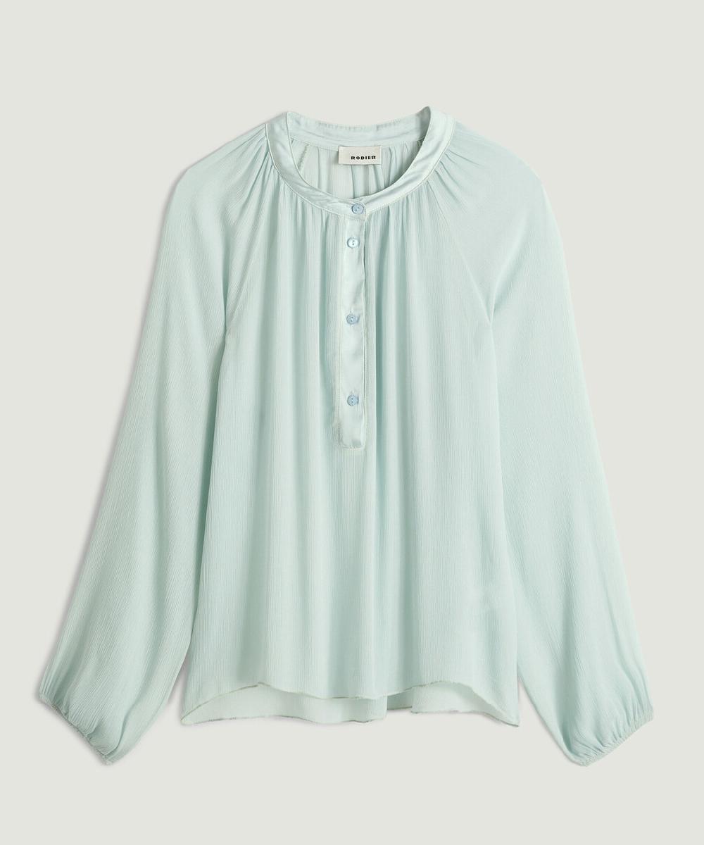 rodier Blouse fluide vert d'eau