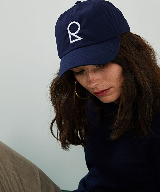 Rodier Casquette Unisexe Bleu Foncé