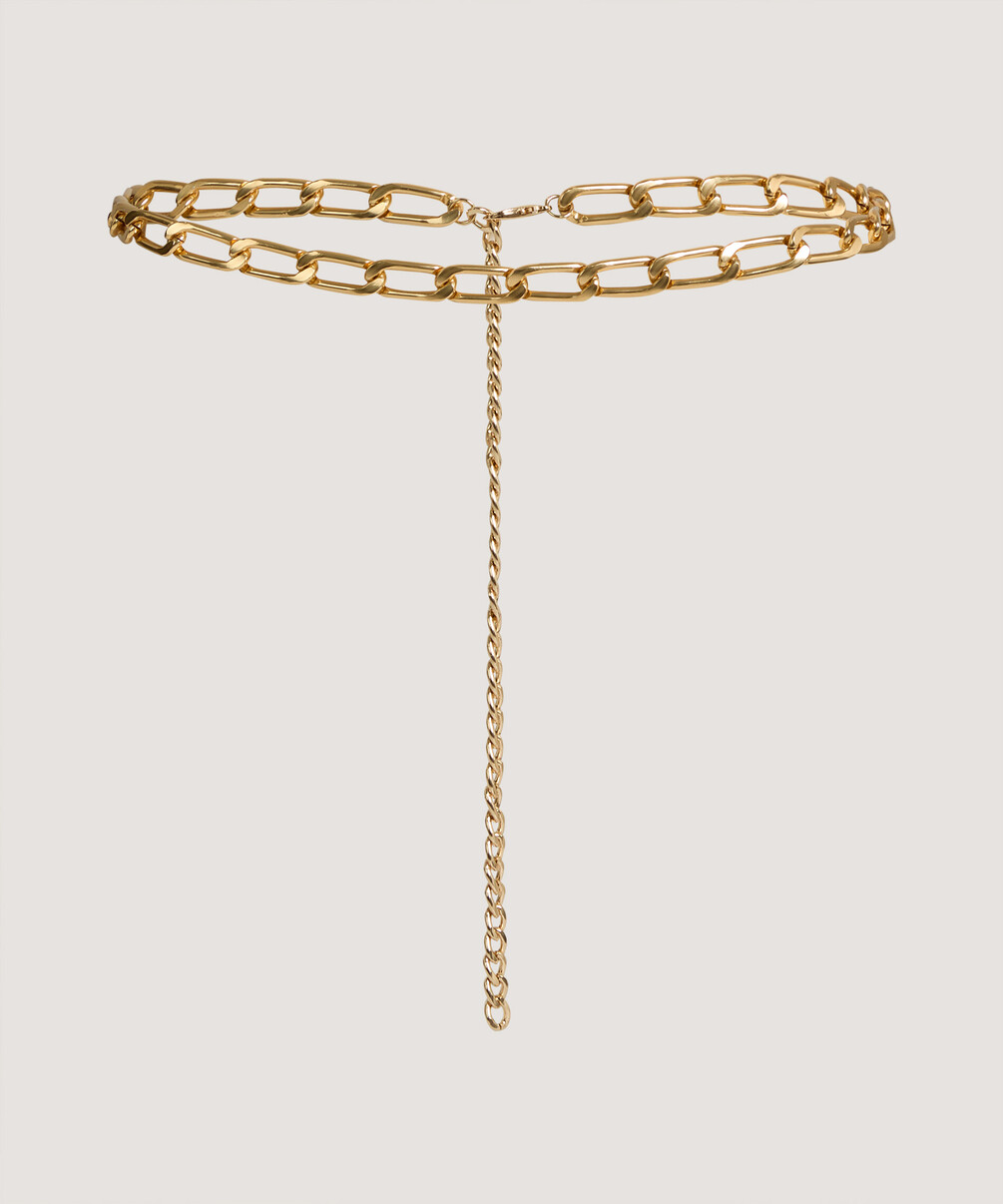 rodier Ceinture chaîne jaune or