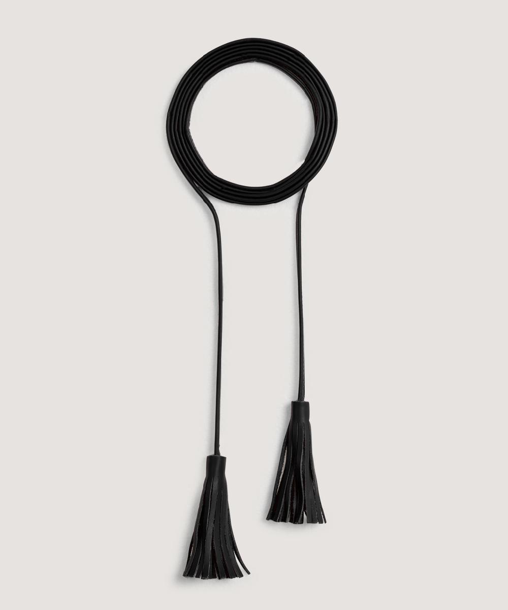 rodier Ceinture lien cuir noir