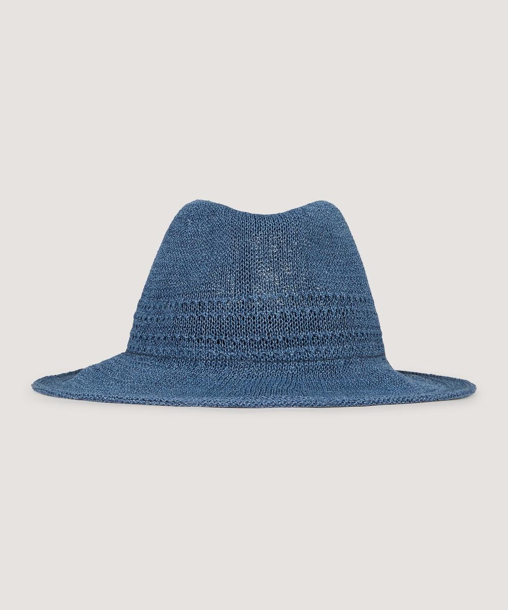 rodier Chapeau borsalino bleu denim