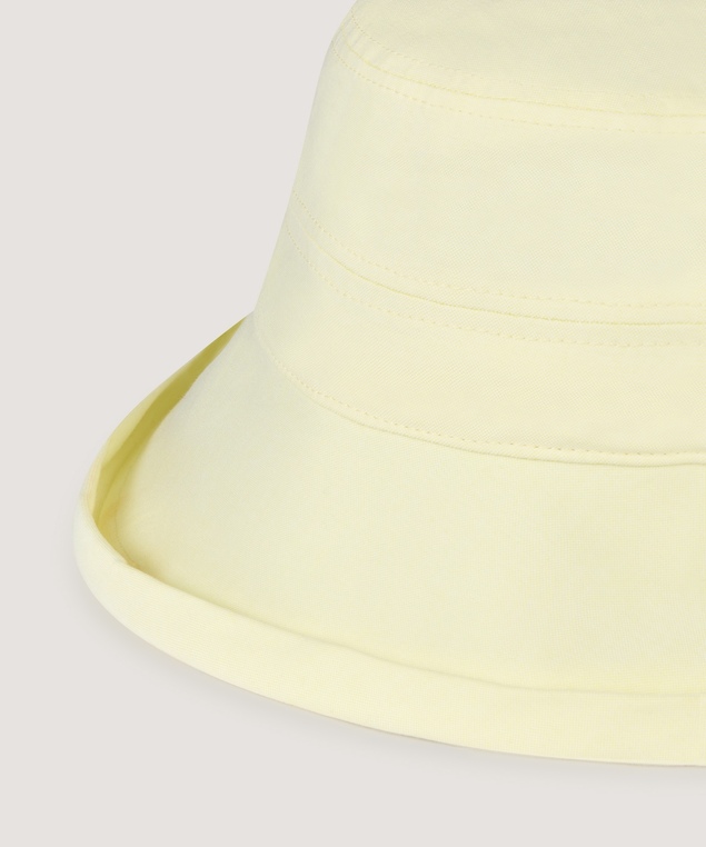 Rodier Chapeau En Coton Jaune