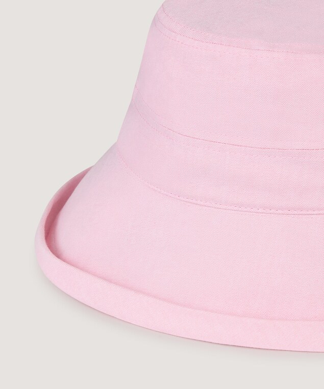 Rodier Chapeau En Coton Rose Bonbon
