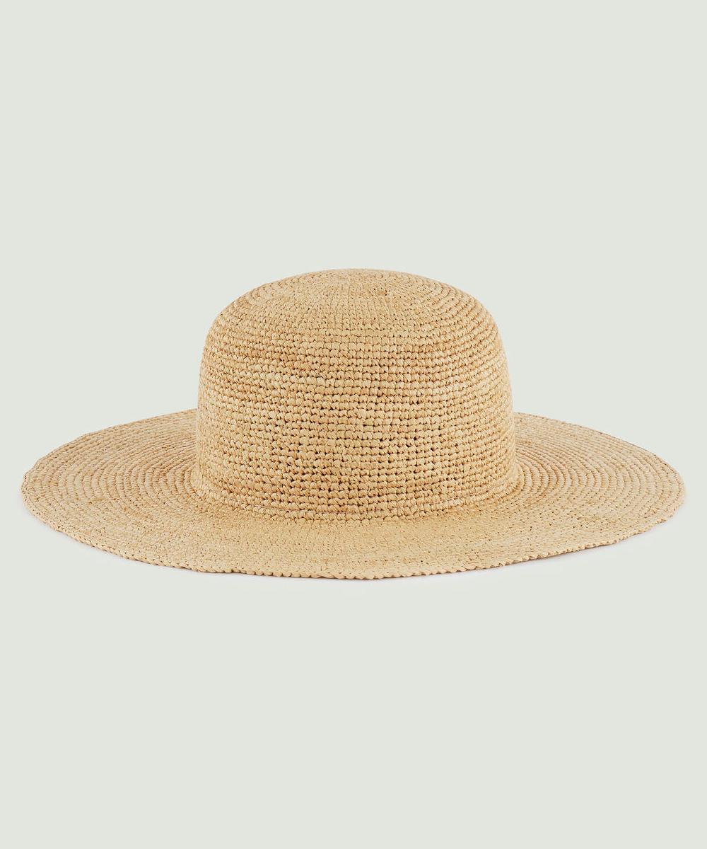 rodier Chapeau en raphia beige