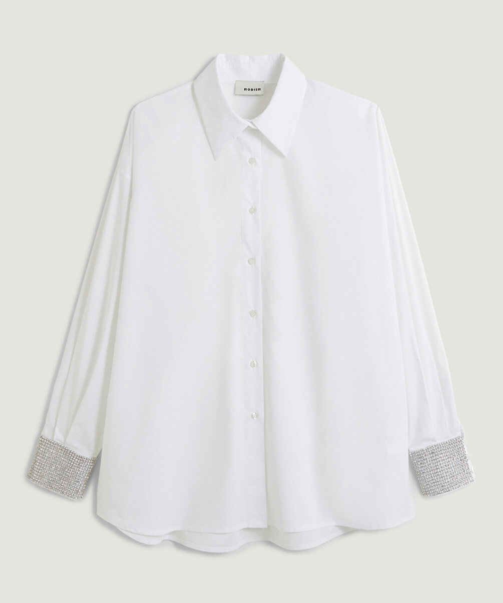 rodier Chemise en coton blanche