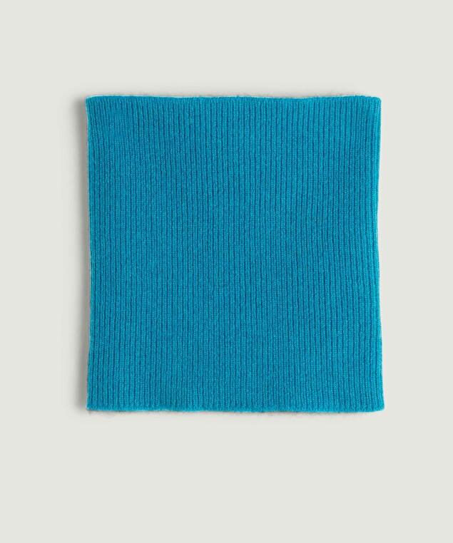 Rodier Col Cachemire Bleu Pétrole