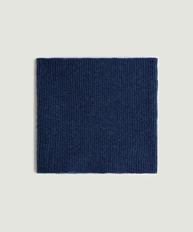 Rodier Col En Cachemire Bleu Denim