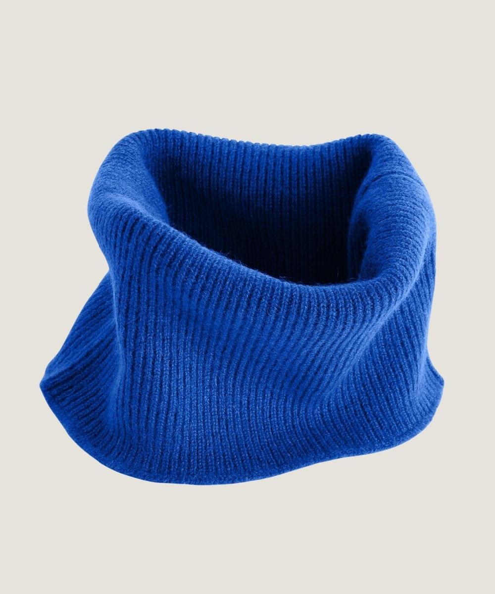 rodier Col en cachemire bleu outremer